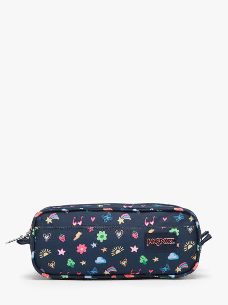 Trousse 1 Compartiment Back To School Jansport Bleu back to school EA5BBV