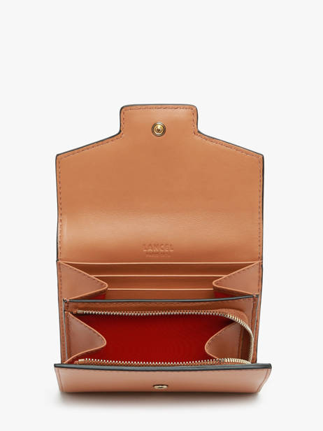 Portefeuille Angele Cuir Lancel Marron angele A13161 vue secondaire 1