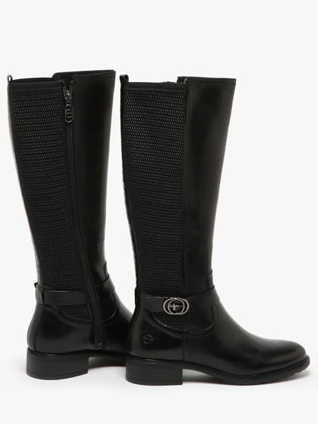 Bottes Cavalières En Cuir Tamaris Noir women 43 vue secondaire 4
