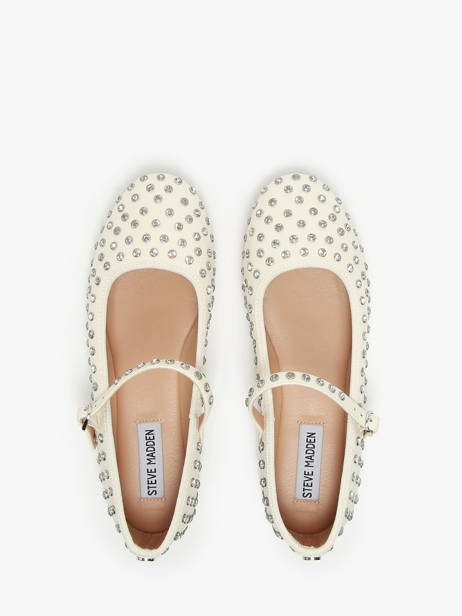 Ballerines Vinetta-r Steve madden Blanc women Vinetta-R Sandal RHINESTONE vue secondaire 4
