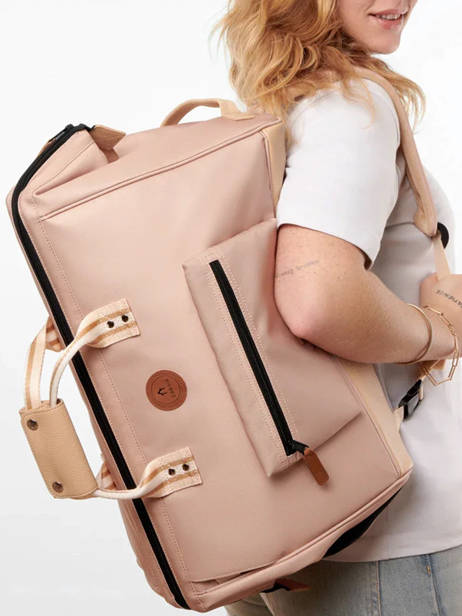 Sac De Voyage Cabine Sac à Dos Travel Cabaia Beige travel DUFFV2 vue secondaire 1