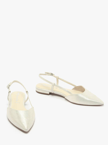 Ballerines En Cuir Tamaris Or women 44 vue secondaire 2