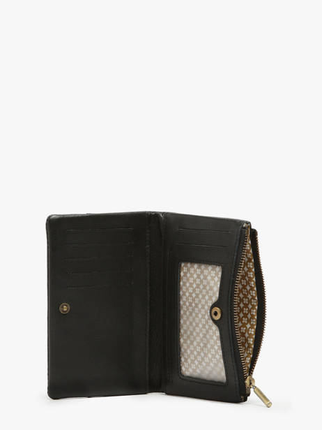 Portefeuille Vintage Cuir Mila louise Noir vintage 3760CX vue secondaire 1