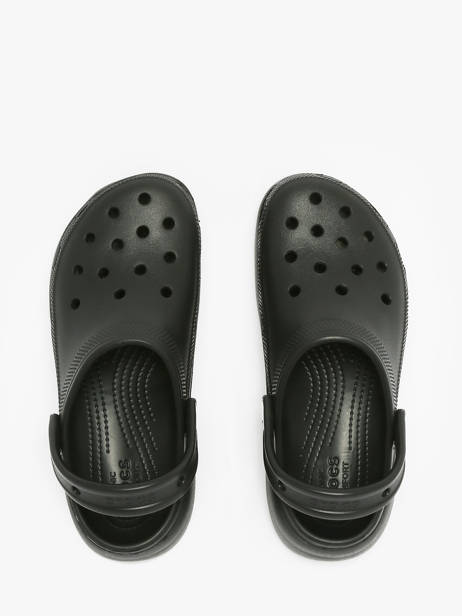 Mules Classic Platform Clog Crocs Noir women 206750 vue secondaire 3