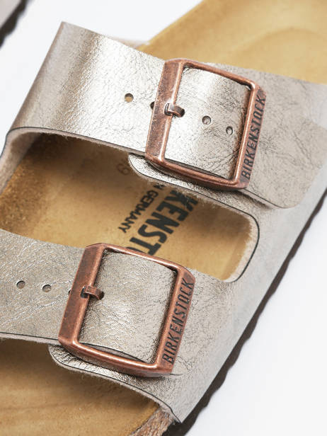 Mules Arizona Birkenstock Beige women 1029439 vue secondaire 2