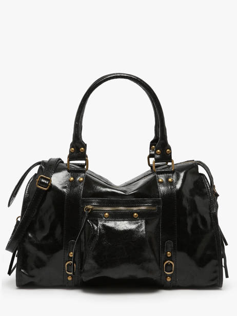 Sac Porté épaule Elefante Cuir Milano Noir elefante EF24095