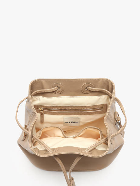 Sac Bandoulière La Suite Cuir Paul marius Beige la suite CAPUCSUI vue secondaire 3