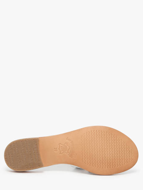 Mules Damia En Cuir Les tropeziennes Blanc women DAMIA vue secondaire 5