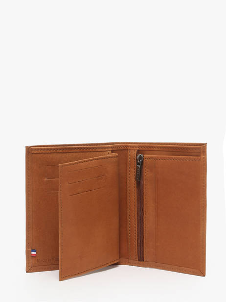 Portefeuille Porte-monnaie Oil Cuir Etrier Marron oil EOIL247 vue secondaire 2