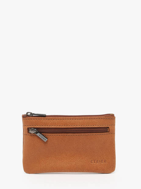 Porte-monnaie Oil Cuir Etrier Marron oil EOIL612