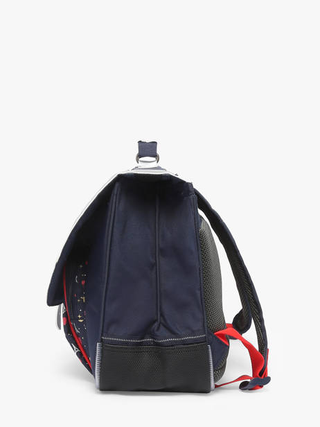 Cartable 2 Compartiments Tann's Bleu les fantaisies f 38321 vue secondaire 2