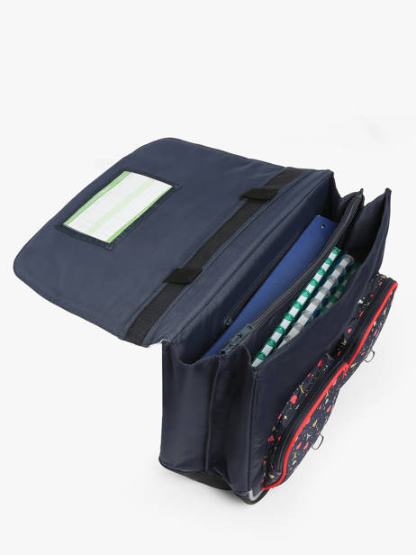 Cartable 2 Compartiments Tann's Bleu les fantaisies f 41321 vue secondaire 3