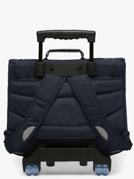 Cartable à Roulettes 2 Compartiments Tann's Bleu les fantaisies g 43142 vue secondaire 4