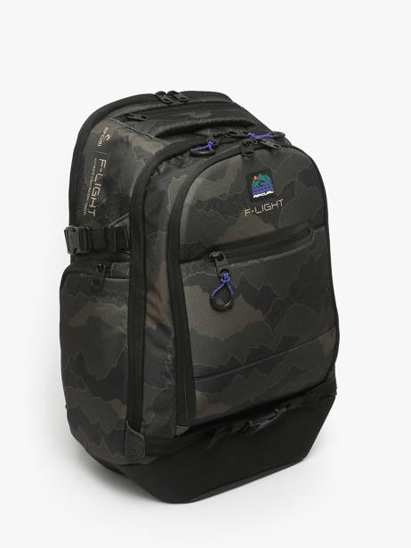 Sac à Dos 2 Compartiments Rip curl Noir camo 16MMBA vue secondaire 2