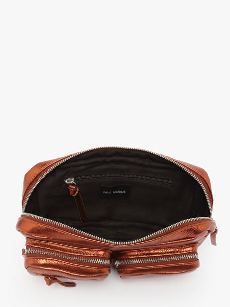 La Banane 90s Cuir Paul marius Marron 90's BANAN90S vue secondaire 3