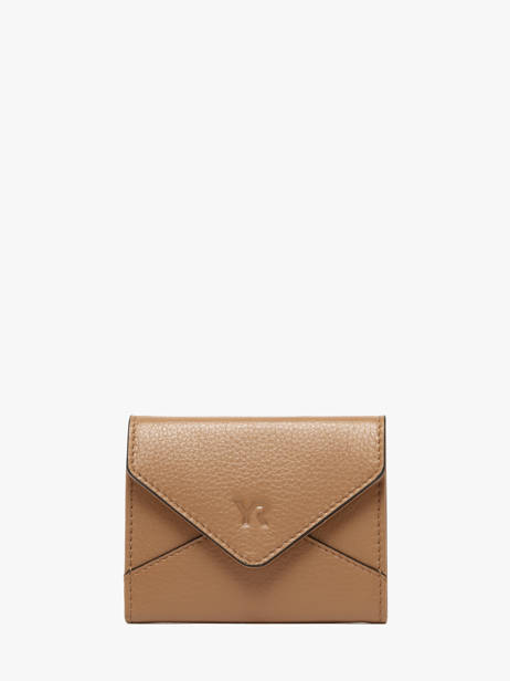 Porte-monnaie Enveloppe Cuir Yves renard Beige enveloppe 29250