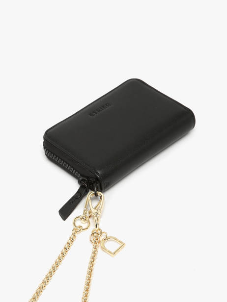 Porte-monnaie Cuir Oxer Etrier Noir oxer EOXE096M vue secondaire 2