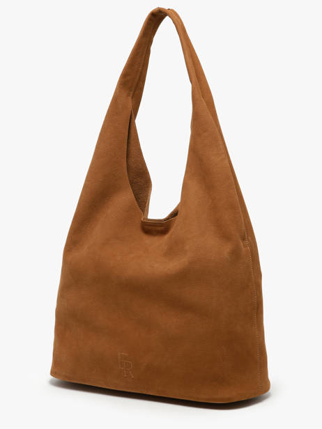 Hobo L Cavalier Nubuck Cuir Etrier Beige cavalier nubuck ECAN154L vue secondaire 2