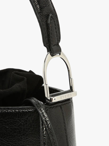 Sac Bandoulière Jolly Cuir Etrier Noir jolly EJOL146M vue secondaire 4