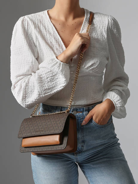 Sac Bandoulière Claire Michael kors Marron claire R5GC7L3B vue secondaire 1