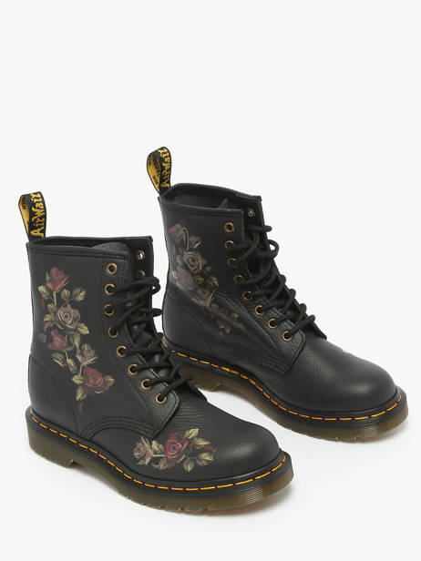 Bottines 1460 En Cuir Dr martens Noir women 32070001 vue secondaire 2