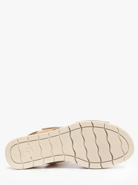 Sandales En Cuir Tamaris Beige women 42 vue secondaire 4