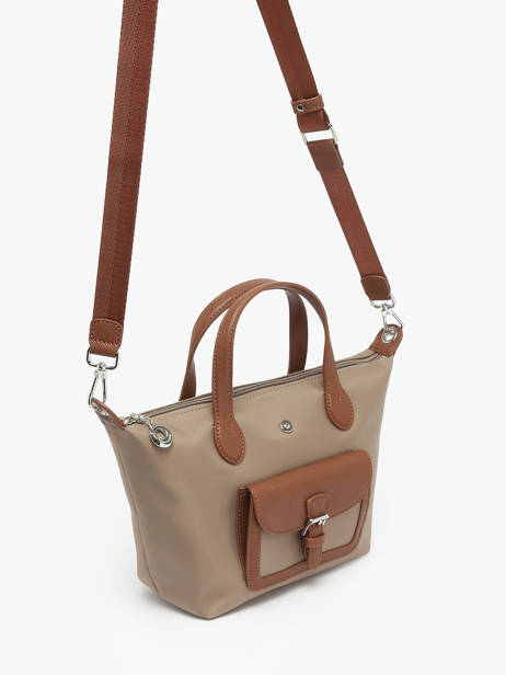 Sac Bandoulière Kiana Nylon Hexagona Beige kiana 1720185 vue secondaire 2