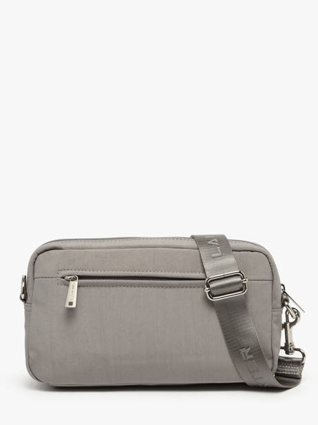Sac Bandoulière Basic Pocket Polyester Lancaster Gris basic pocket 91 vue secondaire 4