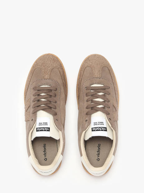 Sneakers Berlin En Cuir Victoria Marron women 1126229 vue secondaire 4