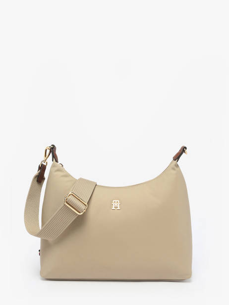 Sac Bandoulière Popette Nylon Tommy hilfiger Beige popette AW17937