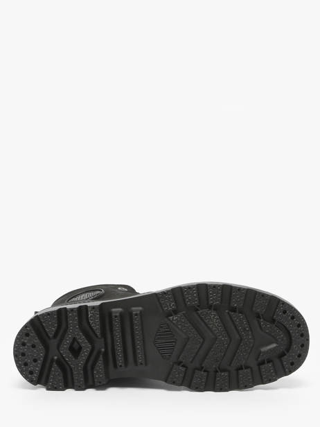 Bottines Pampa Hi Zip Wl En Cuir Palladium Noir women 95982010 vue secondaire 5