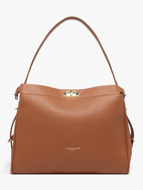 Sac Porté épaule Mademoiselle Romy Cuir Lancaster Beige mademoiselle romy 106