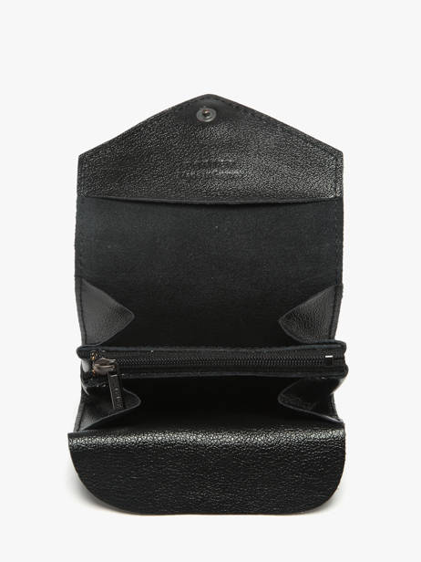 Porte-monnaie Etincelle Irisee Cuir Etrier Noir etincelle irisee EETI5018 vue secondaire 1