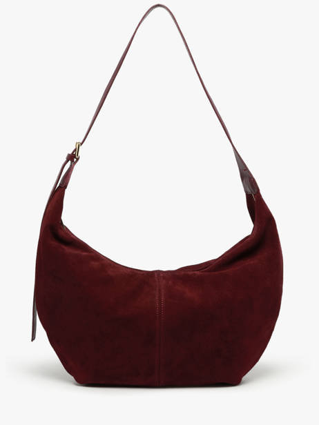 Sac Porté épaule Velvet Caviar Cuir Milano Rouge velvet caviar VC25091