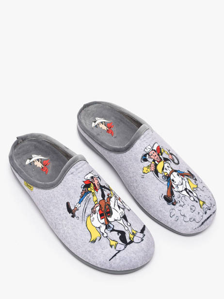 Chaussons La maison de l'espadrille Gris men 8 vue secondaire 2