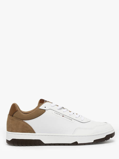 Sneakers En Cuir Tommy hilfiger Marron men 5714AEI