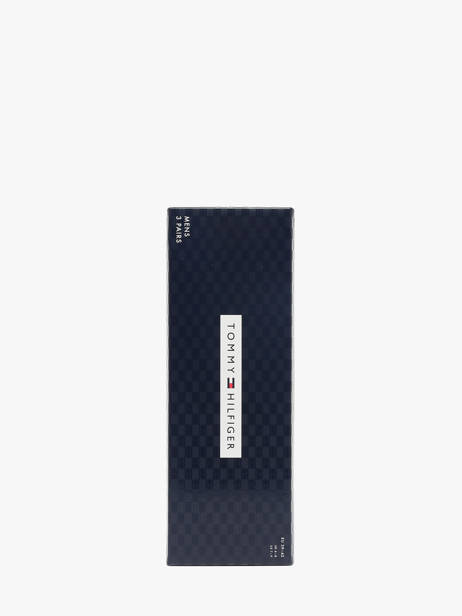 Chaussettes Homme 3 Paires Boîte Cadeau Tommy hilfiger Bleu socks 71235376 vue secondaire 1