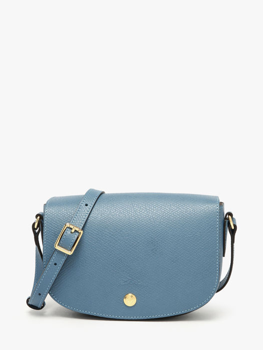 Longchamp Epure Sacs porté travers Bleu