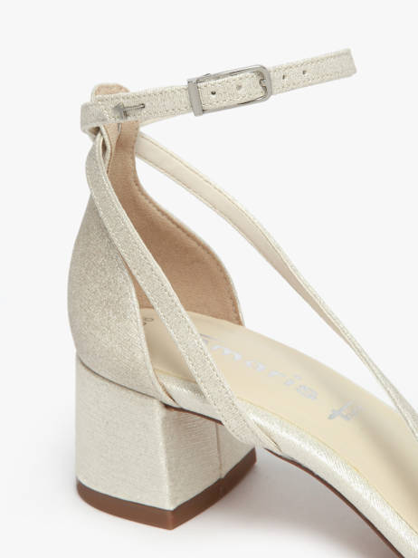 Sandales à Talon Tamaris Or women 44 vue secondaire 2