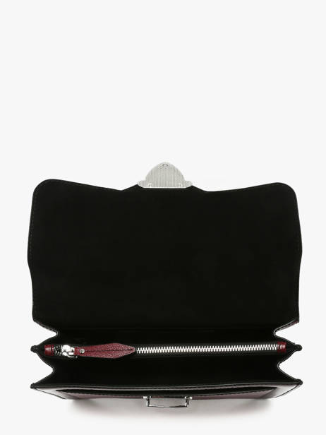 Sac Bandoulière Madame George Star Cuir Paul marius Rouge star MGEORSTA vue secondaire 3