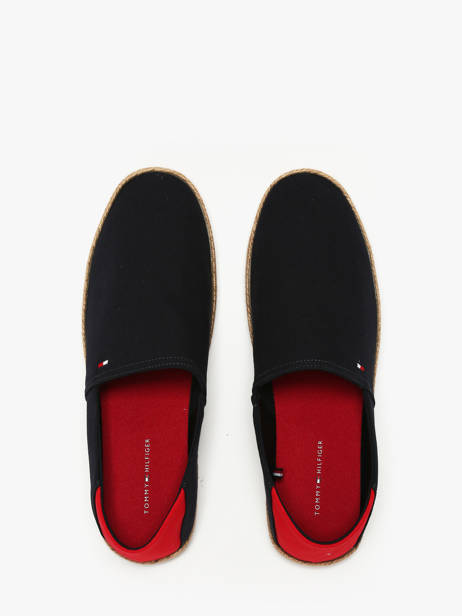 Espadrilles En Cuir Tommy hilfiger Bleu men 5792DW5 vue secondaire 3