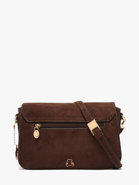 Sac Bandoulière Buckle Lulu castagnette Marron buckle D vue secondaire 4