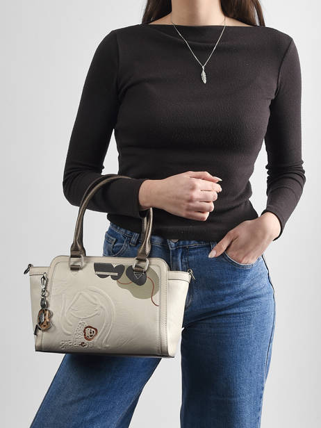 Sac Porté Main Gaia Anekke Beige gaia 42871032 vue secondaire 1