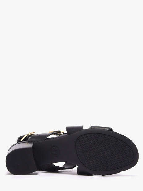 Sandales à Talon En Cuir Michael kors Noir women EMS1L001 vue secondaire 4