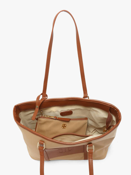 Sac Porté épaule S Fran Nylon Laurent david Beige ld bags 53 vue secondaire 3
