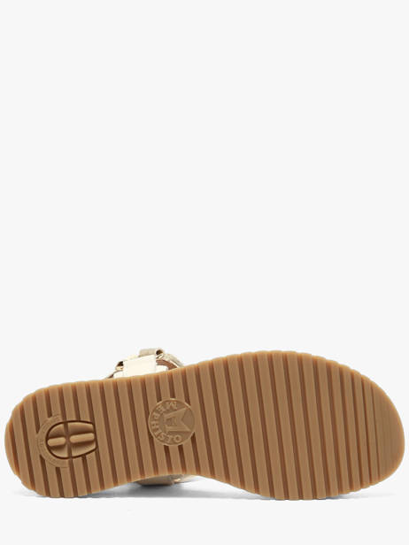 Sandales En Cuir Mephisto Or women P5148859 vue secondaire 4