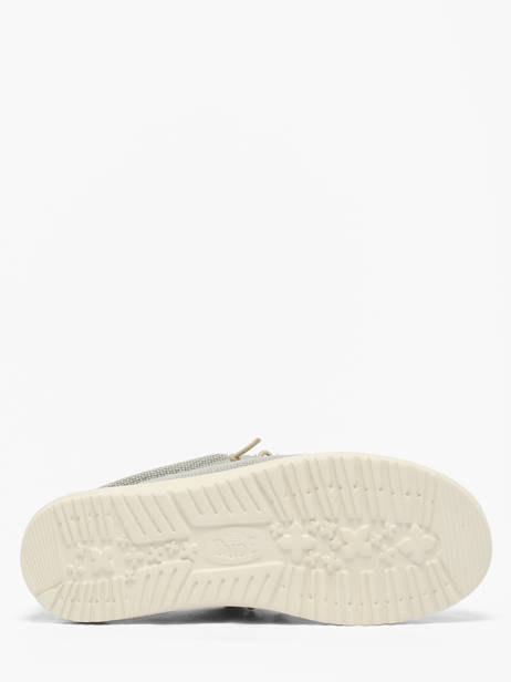 Mocassins Wally Braided Hey dude Bleu men 40003 vue secondaire 5