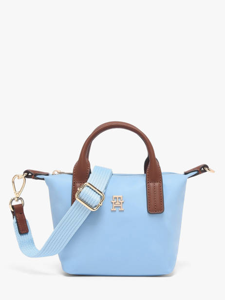 Sac Bandoulière Popette Nylon Tommy hilfiger Bleu popette AW18368
