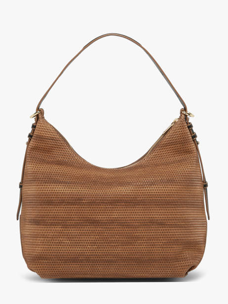 Sac Porté épaule Carrie Texture Cuir Nathan baume Marron vogue 1TX vue secondaire 5