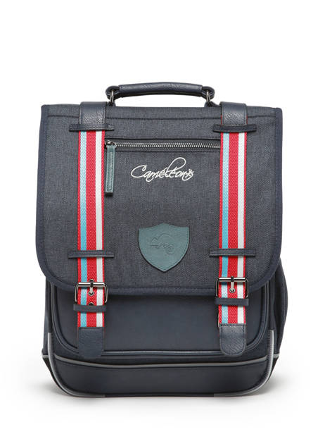 Sac à Dos 2 Compartiments Cameleon Bleu vintage urban PBVBSD39 vue secondaire 5